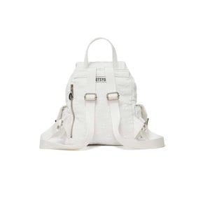 lotsyou_Nostalgia chubby Backpack White