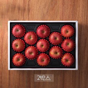 작심밀도 [경북안동][2박스]작심밀도 명품 경북사과 3kg(10-14과/정품) x 2박스