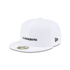 [해외] 1008372 뉴에라 골프모자 J. Lindeberg White 59FIFTY Fitted Hat