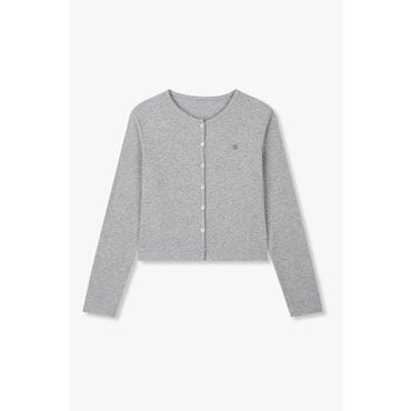 GCUT [지컷25F/W]핀코트 자수 리브드 버튼업 티셔츠(7255340103)