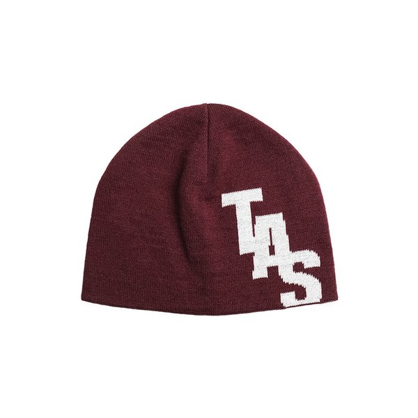 Entry Flat Beanie - Wine