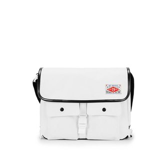 PEEPS(핍스) retro messenger bag(white)