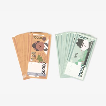 데일리라이크 마이 버디 현금 봉투 40매 세트 - 01 Money