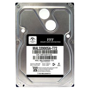 3.5인치 하드디스크 2TB 7200RPM 64MB