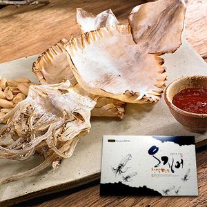 굿커머스 [수미네건어물] 속초 마른오징어 10미 선물세트 4호 (600g)