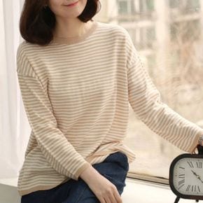 스프링 스트라이프 니트 QKN005_P058959340