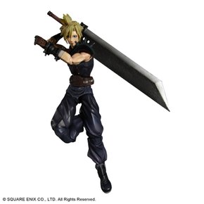 DISSIDIA FINAL FANTASY PLAY ARTS 카이 클라우드 (PVC 페인트 액션 피규어)