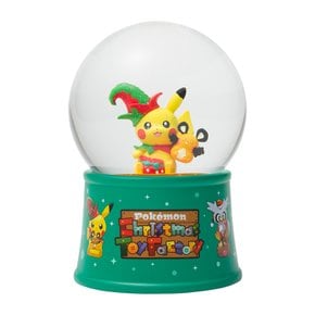 일본 포켓몬 센터 공식 스노우 돔 Pokemon Christmas Toy Factory