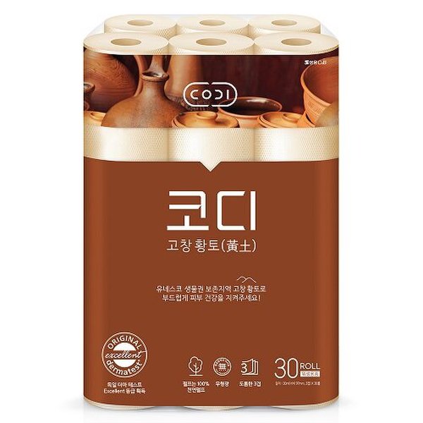 시그니처 웰빙황토 30m*30롤 1팩