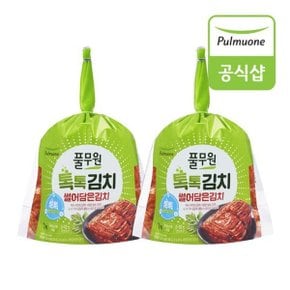 톡톡 썰어담은김치(1kg) x 2개