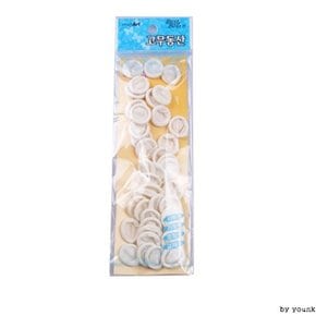 손가락골무 일회용골무 40P -T1손가락골무손가락보호고무골무 손가락보호 깔깔이골무