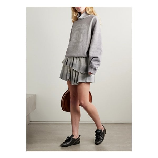 프린트  코튼 저지 스웨트셔츠 라이트 그레이 46376663162871130