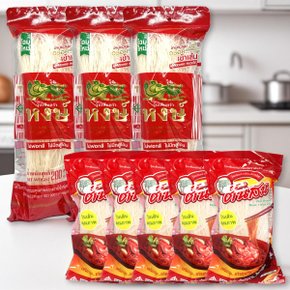 태국 피닉스 멍빈 버미셀리 녹두당면  200g x3개+운센 녹두당면 40g x5개 당면샐러드