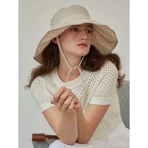 Nylon Strap Wide Bucket Hat (2 Colors)