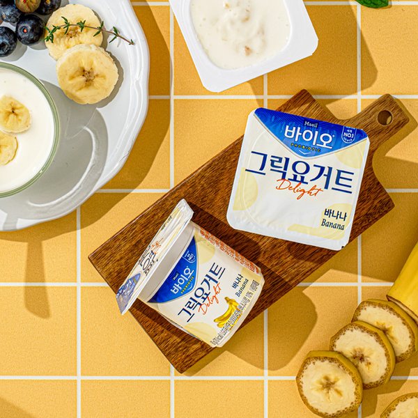 바이오 떠먹는 그릭요거트 바나나 16입