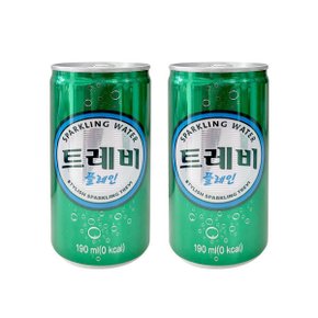 트레비 플레인 190ml 캔 2개세트