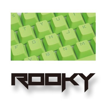 에스투씨엔아이 (무영테크) ROOKY PBT DoubleShot 104 KeyCap Acid Green