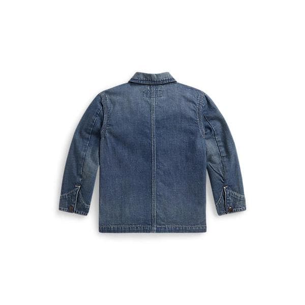 폴로 키즈 남아 2-7세 데님 유틸리티 재킷(CWPOOTWB6020359400)