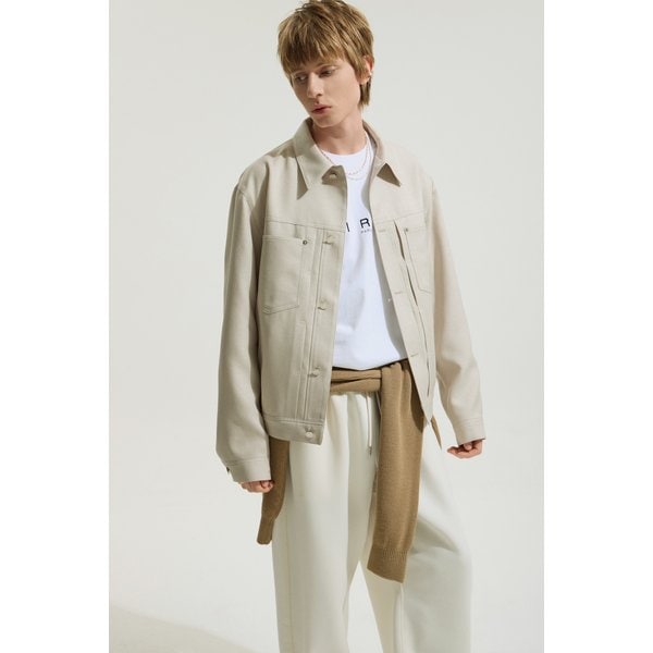 [여주점] [이로] 남성 Resonance 트러커 자켓 IQJAM25701IVX