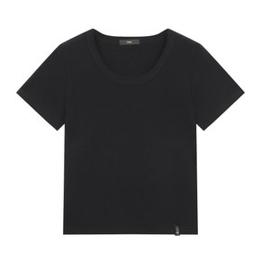 L2F25JTS200 U넥 슬림 반팔 티셔츠