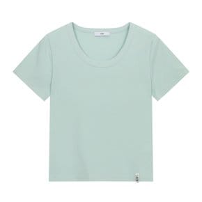 L2F25JTS200 U넥 슬림 반팔 티셔츠