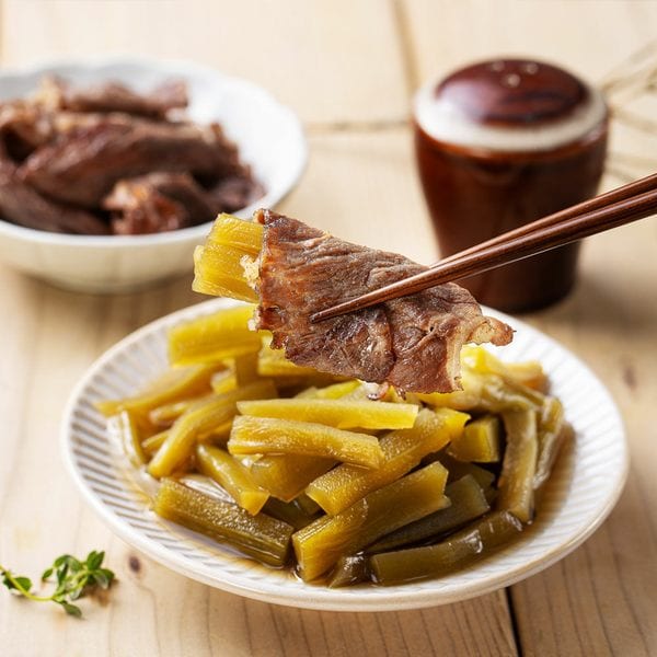아삭한 식감의 궁채 장아찌 2kg(1kg x 2팩)