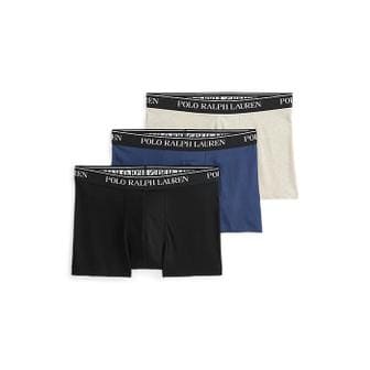 폴로 랄프 로렌 남성 클래식 스트레치 코튼 트렁크 쓰리팩(MAPOUND0S720377999)