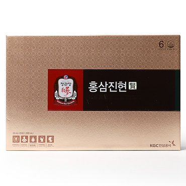 (주)정관장 [1/13(월)순차출고][정관장]홍삼진현 6년근 50ml x 20포 (1,000ml)