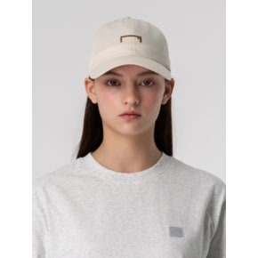 SIGNATURE LOGO BALL CAP-LIGHT BEIGE