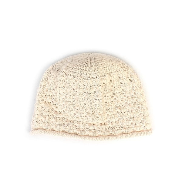 Cool Knit Ivory Beanie 비니