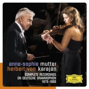 [CD] 무터와 카라얀의 Dg 녹음 전집 1978-1988 / Mutter & Karajan - Complete Recordings On Dg 1978-1988