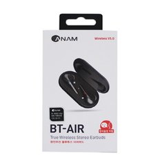 아남 TWS 블루투스 이어버드 BT-AIR (BK)