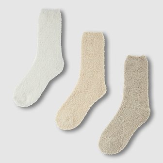 JAJU 여 수면 양말 3족 J145403016012