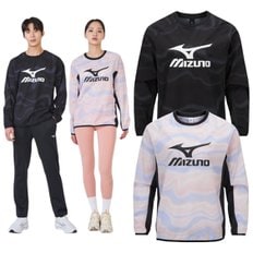미즈노 24SS 공용 패턴 라운드 피스테 WAVE PATTERN PISTE 풋살운동복 32YE402109 32YE402164 2C
