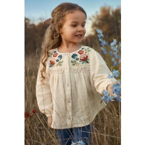 26FW 아동 블라우스 BLOUSE KERSTIN GRI-W26-B0261