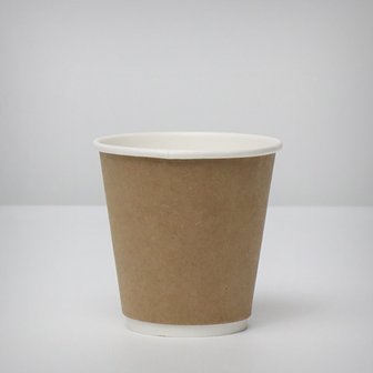  크라프트 단열 이중컵(무지) 285ml (9.5oz) 500개