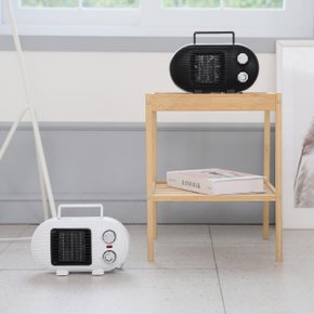 PTC 미니 팬 히터 2단조절 500W/800W 온풍기 난방기 TP-800D