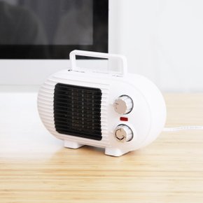 PTC 미니 팬 히터 2단조절 500W/800W 온풍기 난방기 TP-800D