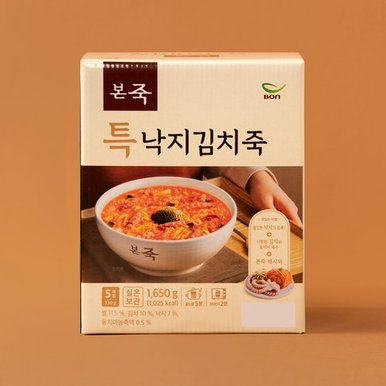 특낙지 김치죽 330g X 5입