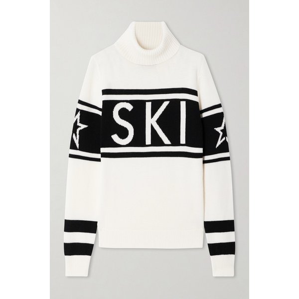 퍼펙트 모먼트 실드 인타르시아 메리노 울 터틀넥 스웨터 46376663162919927