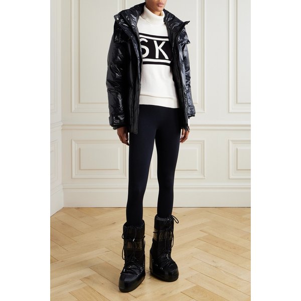 퍼펙트 모먼트 실드 인타르시아 메리노 울 터틀넥 스웨터 46376663162919927