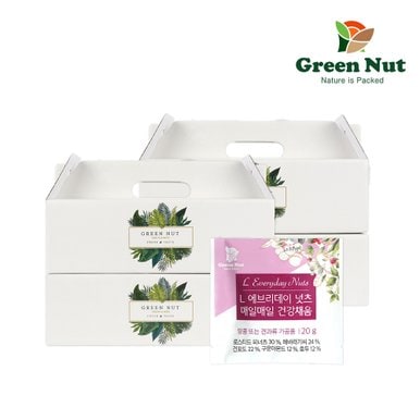 엘 에브리데이넛츠  20g 30봉입 4세트 총 120봉입