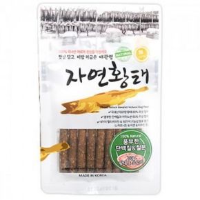 (2개)대관령 자연황태 (황태 소고기) 애완견용 70g