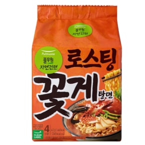 풀무원 꽃게탕면(4개입) (412g)