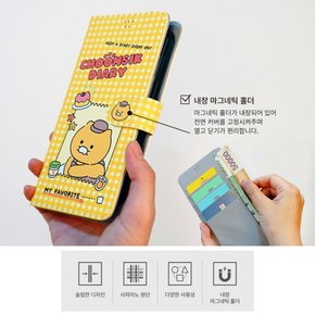 아이폰6 플러스 SE3 7 X/S XR XS MAX 카카오프렌즈 춘식이 카드 지갑 다이어리 씬 휴대폰 케이스