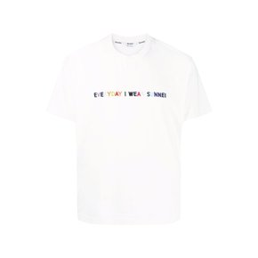 로고 프린트 티셔츠 멀티 /반팔/반팔티/ SN2PXH01BP-JE130-007