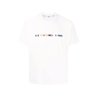 써네이 로고 프린트 티셔츠 멀티 /반팔/반팔티/ SN2PXH01BP-JE130-007