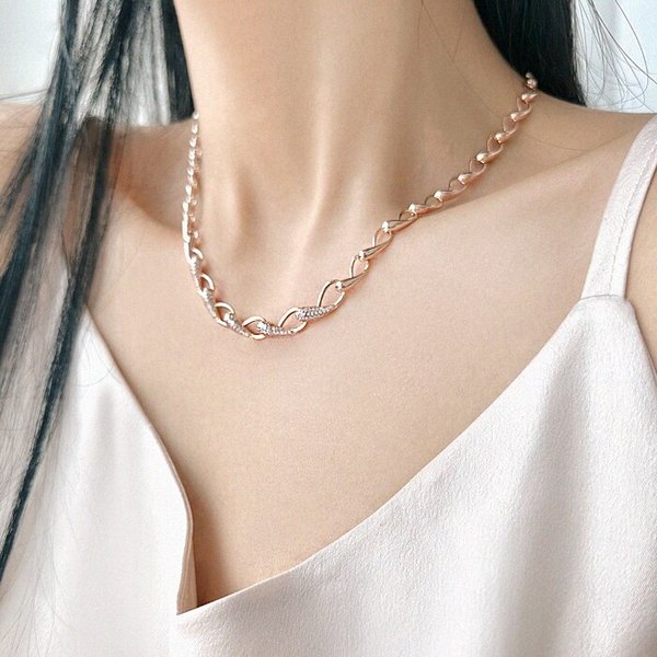 로블 웨이브 목걸이 NA0628