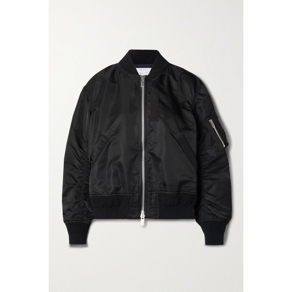 Shell Bomber Jacket 블랙