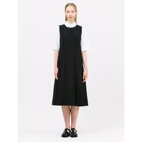 easy pleats dress_black